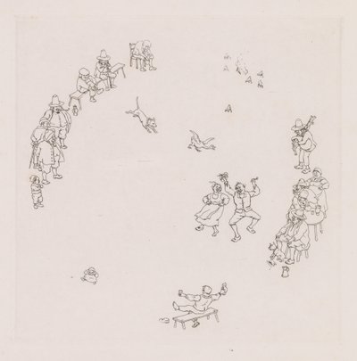 Eğlenceliler (Ribauds ve Ribaudes) by Léonce Justin Alexandre Petit