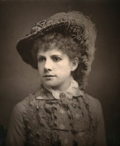 Alma Murray, İngiliz aktris, 1882. by London Stereoscopic and Photographic Co