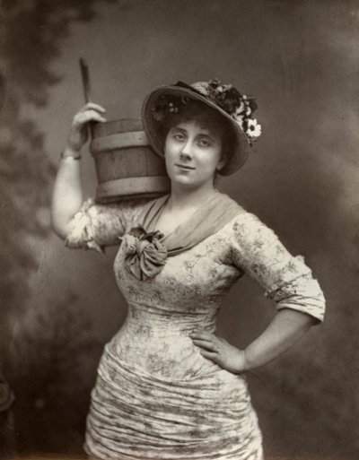 Leonora Braham, İngiliz opera sanatçısı ve oyuncu, 1882. by London Stereoscopic and Photographic Co