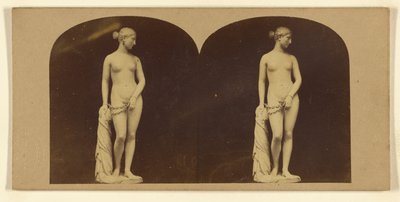 Yunan Köle. Yazan Hiram Powers. by London Stereoscopic and Photographic Company