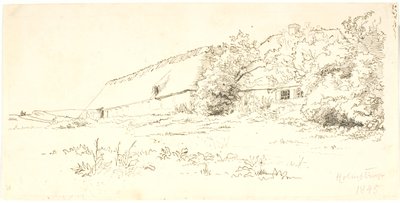 Çiftlik evi. Holmstrup by Lorenz Frølich
