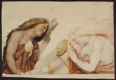 Hagbard ve Signe by Lorenz Frølich
