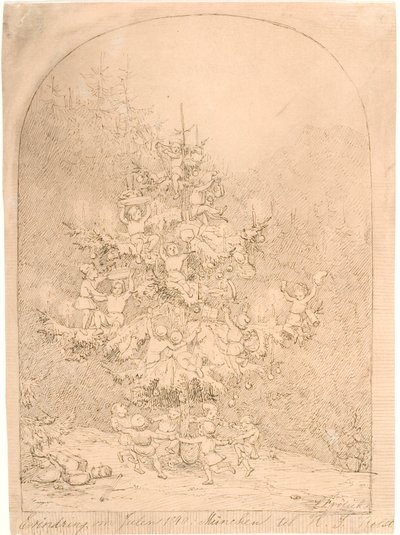 Noel ağacı by Lorenz Frølich