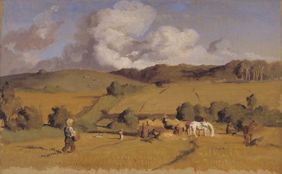 Holmstrup, Zelanda yakınlarındaki manzara by Lorenz Frølich