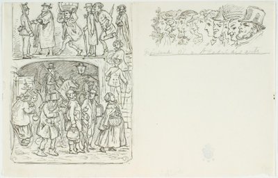 Post ile Twelve için iki taslak by Lorenz Frølich