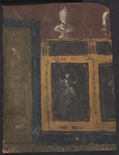 Valhøj 1838/1839 için duvar süslemeleri by Lorenz Frølich