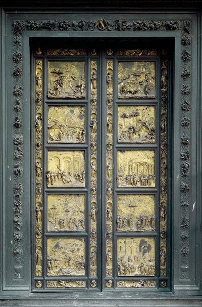 Gate of Paradise, realized by Ghiberti Lorenzo (1378-1443) by Lorenzo Ghiberti