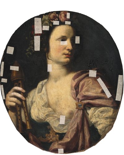 Muse Euterpe by Lorenzo Lippi