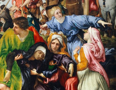 çarmıha germe by Lorenzo Lotto