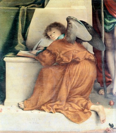 San Bernardino Sunağı by Lorenzo Lotto