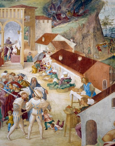 Askerler, sıradan insanlar ve pazar, Stories of Saint Barbara