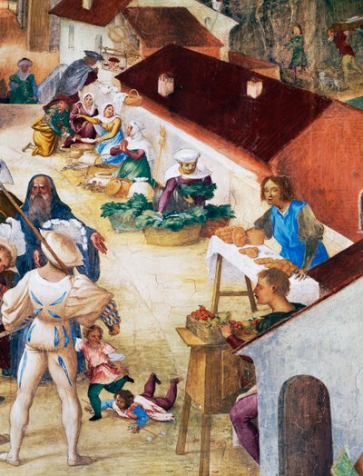 Askerler, köylüler ve pazar, Stories of Saint Barbara