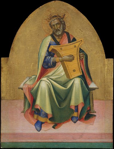 David, ca. 1408-10. by Lorenzo Monaco