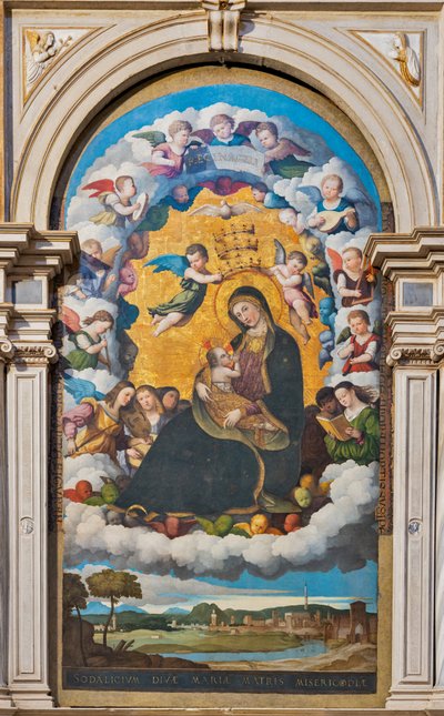 Yıldızların Madonna'sı by Lorenzo Veneziano