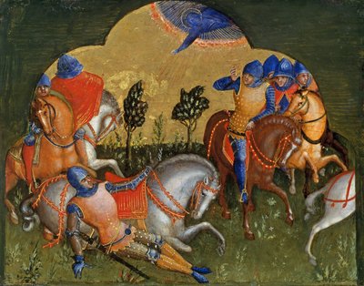 Paul Predella Panelinin Dönüşümü, yaklaşık 1370. by Lorenzo Veneziano