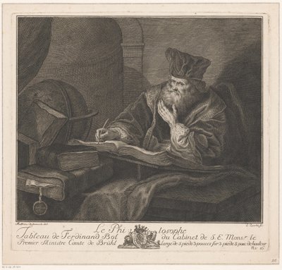 Filozof Le Philosophe (nesne üzerindeki başlık) by Lorenzo Zucchi