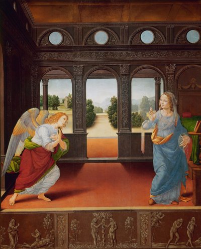 Müjde by Lorenzo di Credi