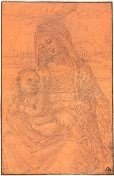 Bakire ve Çocuk, c. 1510. by Lorenzo di Credi