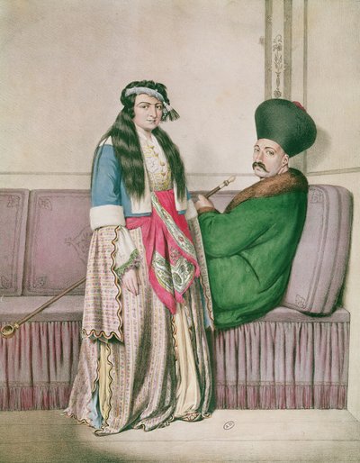Bir Ermeni Prensi ve Karısı, Lemercier tarafından 