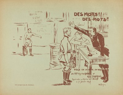 Sözler! Kelimeler!, 1896. by Louis Abel Truchet