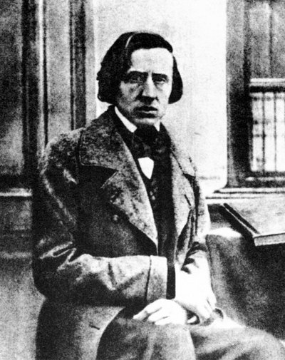 Frédéric Chopin, Polonyalı piyanist ve besteci, 1849 by Louis Auguste Bisson