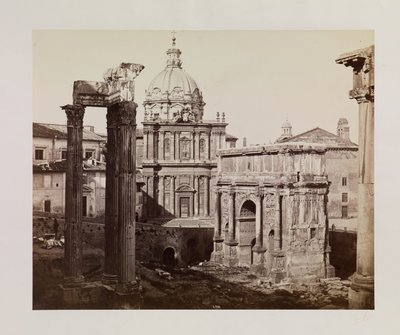 Roma Forumu by Louis Auguste Bisson