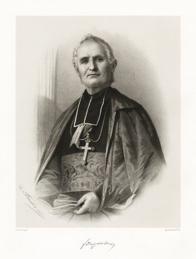 Felix Dupanloup, 1865-66 by Louis Benoit Antoine Tuerlinckx