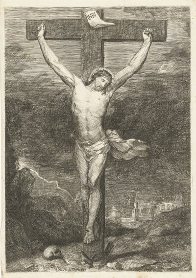 İsa çarmıhta by Louis Bernard Coclers