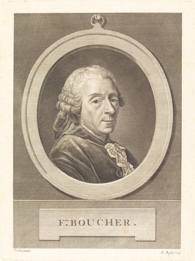 François Boucher by Louis Bosse