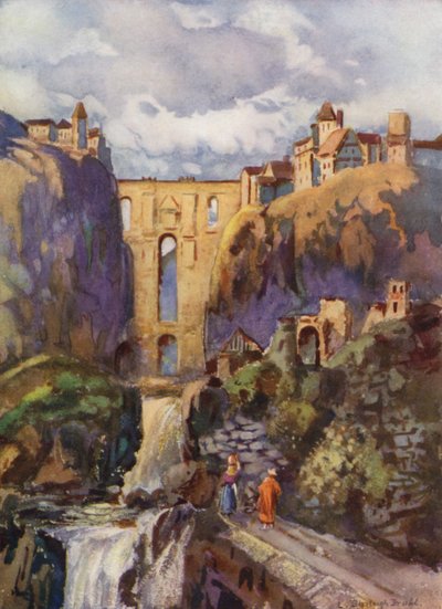 Tajo, Ronda (renkli taş) by Louis Burleigh Bruhl