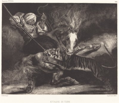kaplan saldırısı by Louis Candide Boulanger
