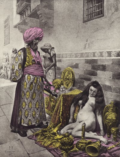 Osbech ve Esirler, İkinci Gün, Yedinci Öykü by Louis Chalon