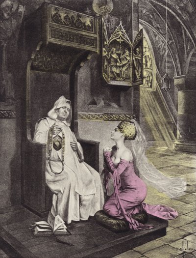 Leydi ve Rahip, Üçüncü Gün, Üçüncü Öykü by Louis Chalon