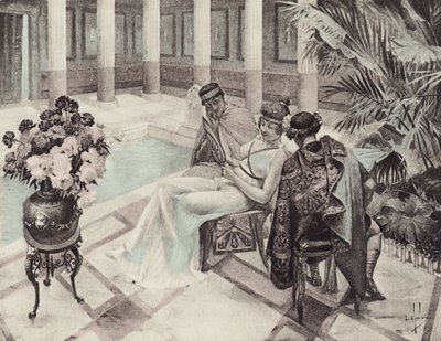 Titus ve Gisippus, Onuncu Gün, Sekizinci Öykü by Louis Chalon