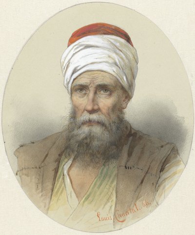 türbanlı adam by Louis Chantal