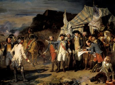 Yorktown Kuşatması by Louis Charles Auguste Couder