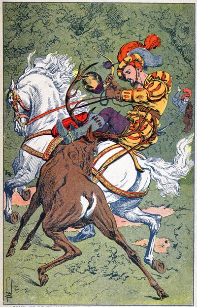 François 1er avcılık by Louis Charles Bombled