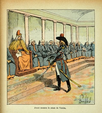 Illustration by Bombled Louis (1862-1927) from the book “The Memorial of Saint Helene” by Count Emmanuel de Las Cases (1766-1842): Junot (Jean Andoche Junot, Duke of Abrantes, known as La Tempete by Louis Charles Bombled