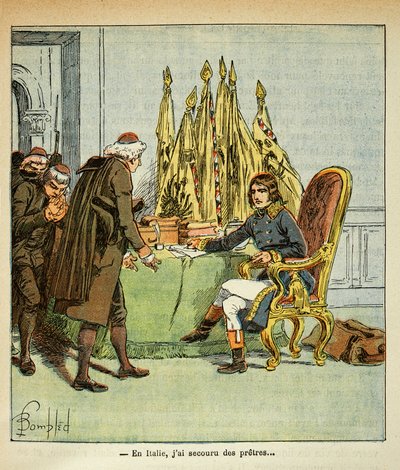 Myndskreyting eftir Bombled Louis (1862-1927) úr bókinni „The Memorial of Saint Helene“ eftir Emmanuel de Las Cases greifa (1766-1842): Austurrískir drekar lögun, einkasafn by Louis Charles Bombled