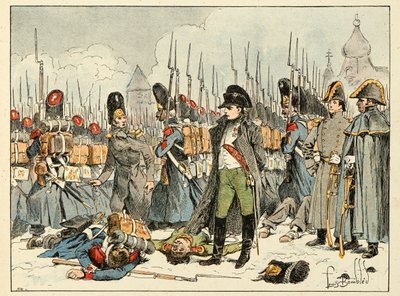 Illustration taken from the book “The heros of the century”, anecdotal recits by Dick de Lonlay and illustrated by Louis Bombled (1862-1927) by Louis Charles Bombled