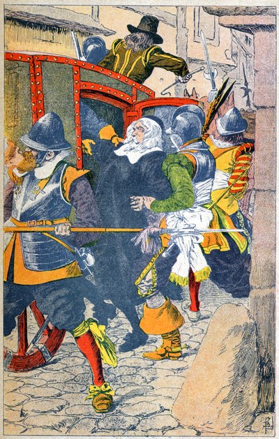Fronde: Pierre Broussel by Louis Charles Bombled