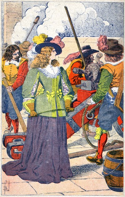 La Fronde: Grande Matmazel by Louis Charles Bombled