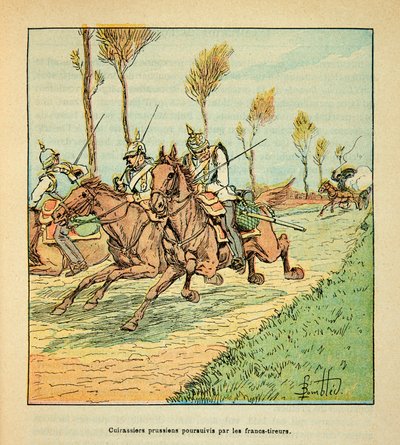 Louis Bombled (1862-1927) tarafından resmedilen, Grenest olarak bilinen Eugene Sergent tarafından Loire Armee (Fransız-Alman Savaşı; 1870 -1871 seferi): Ekim 1870
