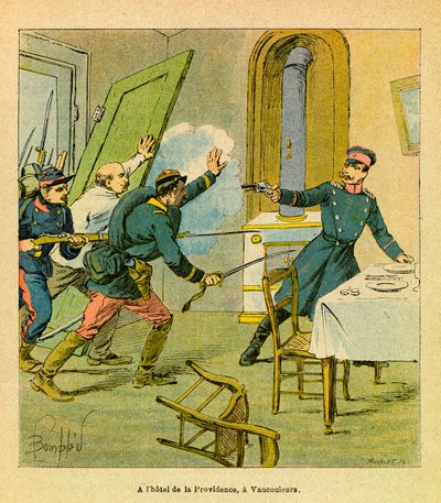 Louis Bombled (1862-1927) tarafından resmedilen Grenest olarak bilinen Eugene Çavuş