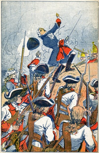 Fransız ordusu Gdansk kuşatmasında Ruslarla karşı karşıya by Louis Charles Bombled