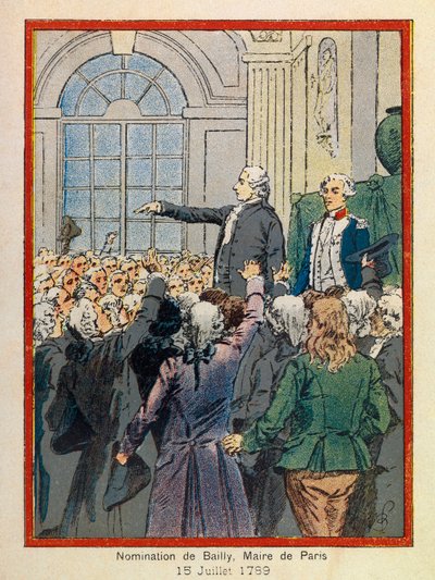 Louis Bombled (1862-1927) tarafından resmedilen A. Mercier tarafından Hotel de Ville de Paris