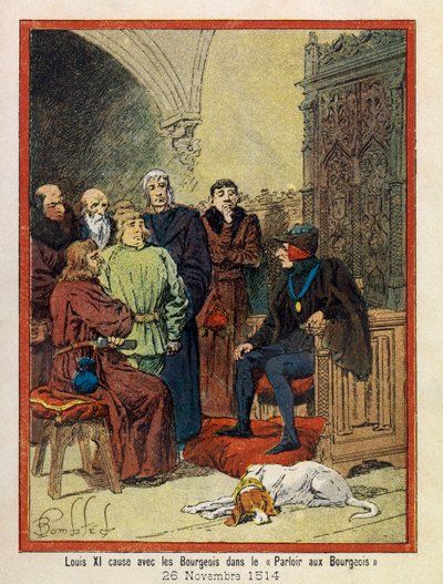 Louis Bombled (1862-1927) tarafından resmedilen A. Mercier tarafından Hotel de Ville de Paris