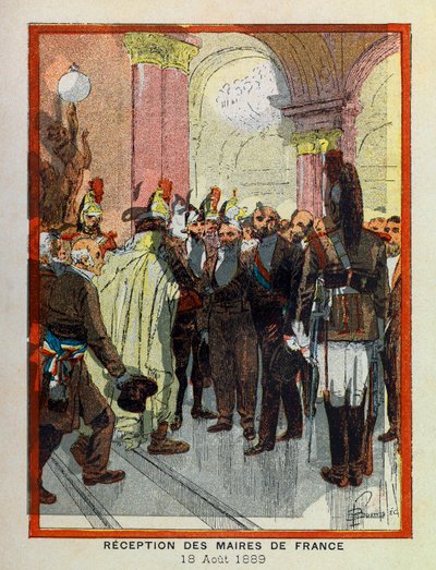 A. Mercier tarafından Hotel de Ville de Paris