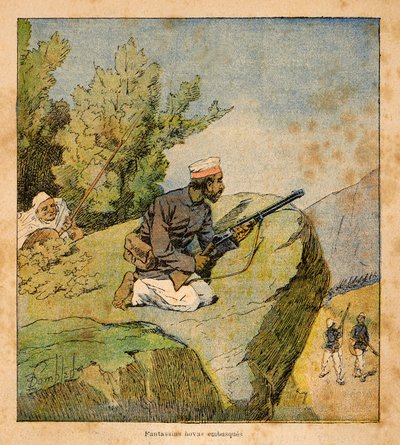 Conway frá Benarth, Early Morning (litur litó) by Louis Charles Bombled