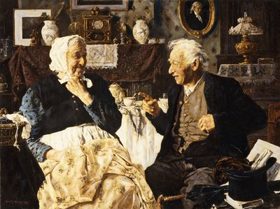 Çay ve Sohbet by Louis Charles Moeller